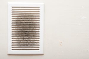clean the dirty AC vents